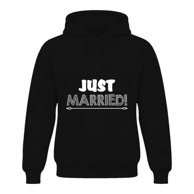 Hoodie — Just married